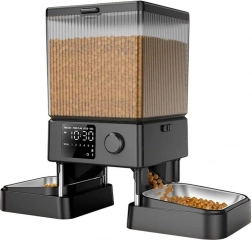 Duálny automatický dávkovač krmiva pre domáce zvieratá Oneisall bez Wi‑Fi