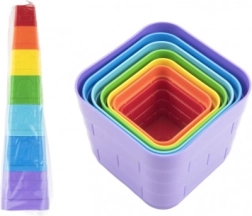 Skladacia veža z kociek Technok Kubus pyramída