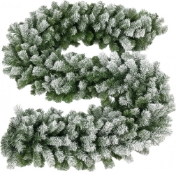 Zasnežená vianočná girlanda 270 cm RUHHY