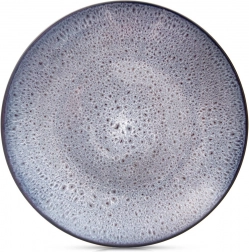 Keramický plytký tanier GLAZE 27 cm fialový