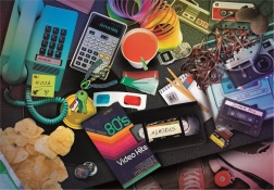 Puzzle 1000 ks vysokej kvality, Nostalgia 80. rokov