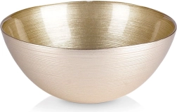 Sklenená miska zlatá 21 cm, 1,7 l