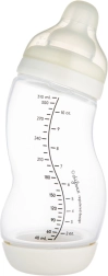 Antikoliková širokohrdlá dojčenská fľaša S-Shape 310 ml CANPOL babies
