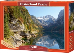 Puzzle Castorland 1500 dielikov – východ slnka nad Castelmezzano – Puzzle