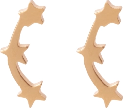  Náušnice hviezdy - zlaté