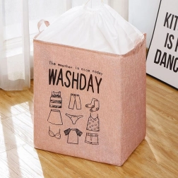 Kôš na bielizeň / kôš na bielizeň - ružový
