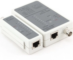Tester káblov RJ45 a RG-58