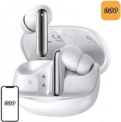 bezdrôtové slúchadlá TWS QCY MeloBuds HT12 biele