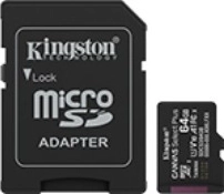 MicroSD karta 64GB Kingston Canvas Select+ s adaptérom