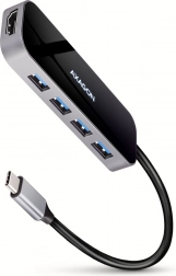 Viacportový Hub USB-C 3.2 Gen 1 AXAGON HMC-6H4A s HDMI a 4 USB-A portami