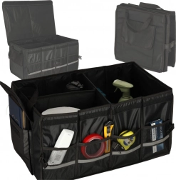 Organizér do kufra auta s reflexnými prvkami