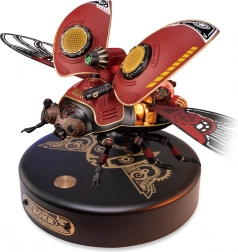 RoboTime mechanická stavebnica prieskumného chrobáka s LED osvetlením