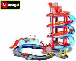 Bburago garáž Street Fire - Mega Dealer Showroom