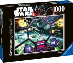 Ravensburger puzzle STAR WARS: kokpit TIE Fighter 1000 dielikov