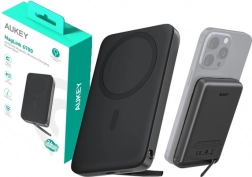 Aukey MagSafe powerbanka 6700 mAh s výkonom 20 W a LED indikátorom, USB‑C