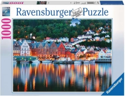 Puzzle Ravensburger Bergen Nórsko 1000 dielikov