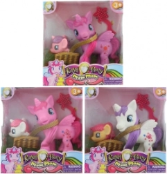 Sada jednorožcov s košíčkom