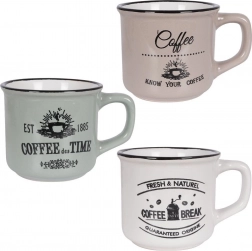 Keramické hrnčeky 160 ml, sada 3 ks