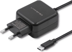 Sieťová nabíjačka QOLTEC 5 V, 2,4 A, 12 W, USB-C, čierna