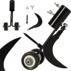 Odstraňovač buriny do škár s hákom a hrotom na kolieskach