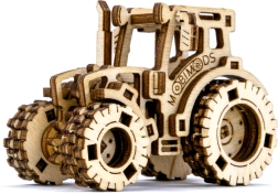Drevené 3D puzzle traktor – model Work Horse 1