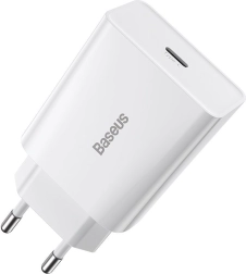 Baseus Speed Mini rýchlonabíjačka USB‑C PD 20 W biela