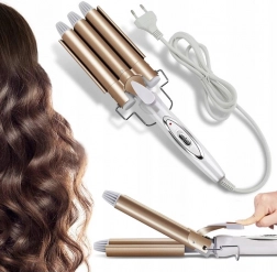 Keramická trojkulma na vlasy Kemei