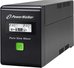 Záložný zdroj PowerWalker VI 600 SW s čistou sínusovkou