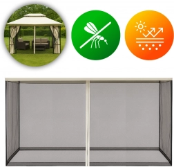 Proti-hmyzí sieť pre záhradný altánok 3x4 m so zipsami od MultiGarden