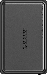 Orico externý box pre HDD/SSD 2.5" a 3.5" s USB 3.0 5 Gbps (čierny)