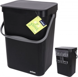 Závesný odpadkový kôš 10 l čierny