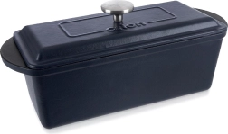 Železná forma na chlieb s pokrievkou LIATINA SMALT 3 l, 35 cm