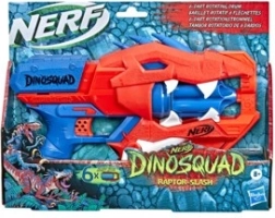 Nerf DinoSquad Raptor‑Slash blaster s rotačným bubnom