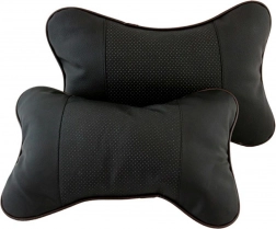 Vankúšik na opierku, sada 2 kusov, čierny