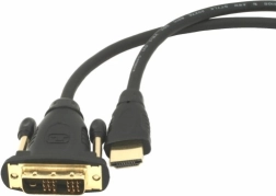 Kábel HDMI–DVI 1,8 m s pozlátenými konektormi