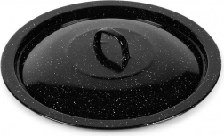 Smaltovaná pokrievka na maďarský kotlík 36 cm, 9,5 l