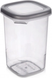 Plastová dóza na sypké potraviny s vekom 450 ml