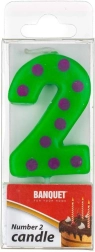 Narodeninová sviečka číslo 2