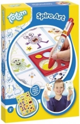 Kreatívna sada Spiro Art – špirálové umenie, plast v krabičke 13×19×3,5 cm