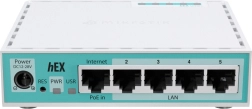 MikroTik hEX gigabitový router bez bezdrôtového pripojenia