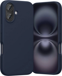 Silikónové puzdro Vention pre iPhone 16 Plus s MagSafe, modré