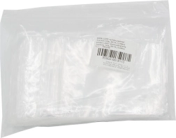 Rýchlouzatváracie vrecká LDPE 7 × 10 cm, transparentné (100 ks)