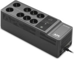 APC Back‑UPS 650VA (400 W) so zásuvkami Schuko a USB nabíjacím portom