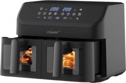 teplovzdušná fritéza s dvojitou zásuvkou 2×4,5 l 2000 W MAESTRO MR-758