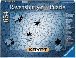 RAVENSBURGER puzzle KRYPT silver – 654 dielikov