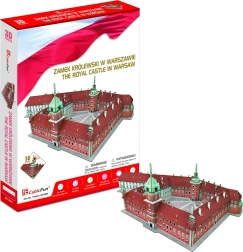 3D puzzle kráľovský hrad v Poľsku 105 dielikov