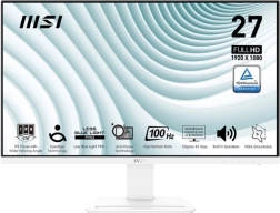 Monitor MSI PRO MP273AW 27 palcov FHD 100Hz Biely