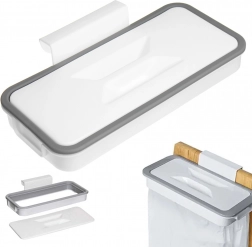 Závesný držiak na odpadkové vrecia s vekom