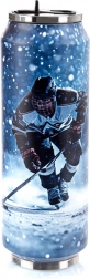Termo pohár v tvare plechovky 700 ml hokej