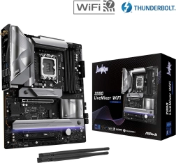 Asrock z890 livemixer wifi atx základná doska